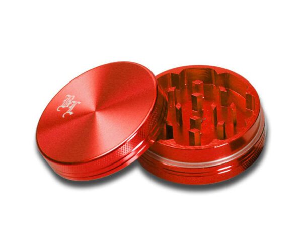 Aluminijski Grinder dvodjelni Crveni - Slika 2