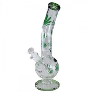 Bong BL Green Leaves Bent