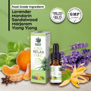 CBD Ulje POR 25%5%CBG, 10ml-Rl